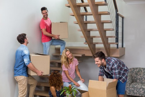 Removals van service for local moves in Millbank