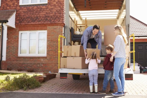 Local movers assisting with a Millbank home relocation