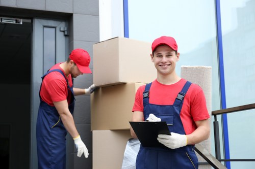 Man with van service for residential moves in Millbank near central London