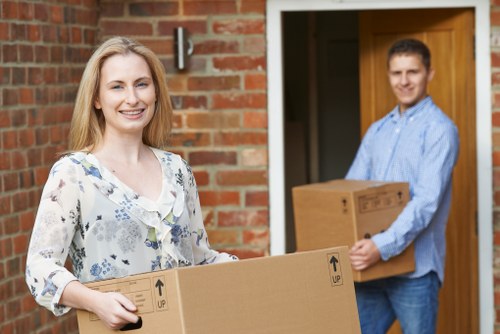 Careful packing and furniture protection for a Millbank flat move