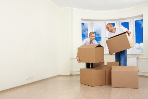 Office relocation transport with a van service