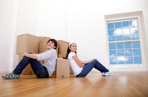 Residential moving support for flats and apartments in Millbank