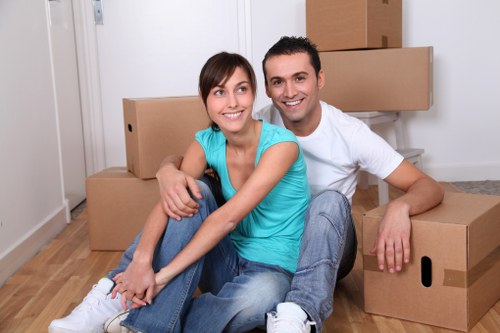 Packing and furniture handling for a flat move in Millbank